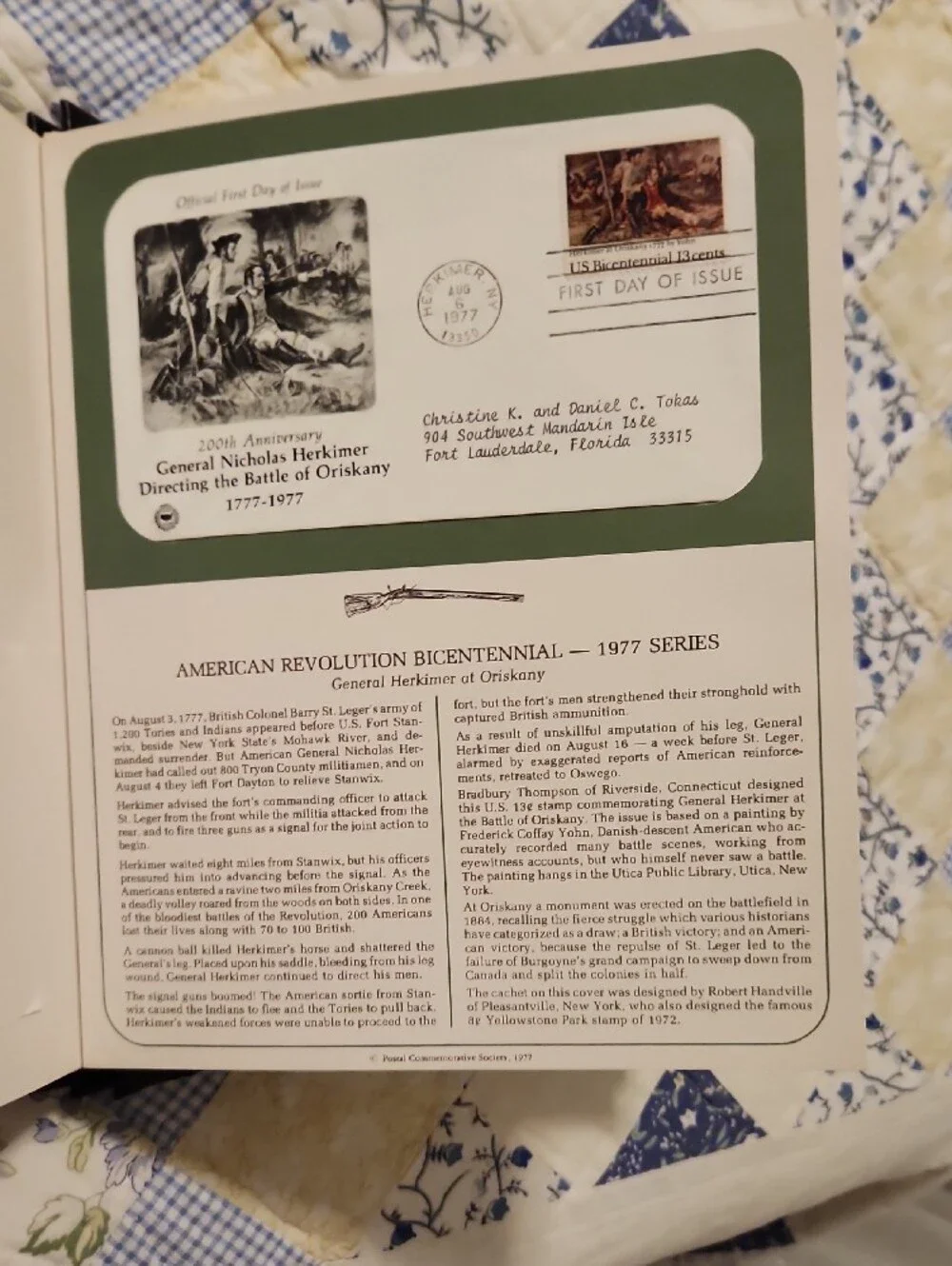 U.S. First Day Covers & Special Covers Collector Album - Black